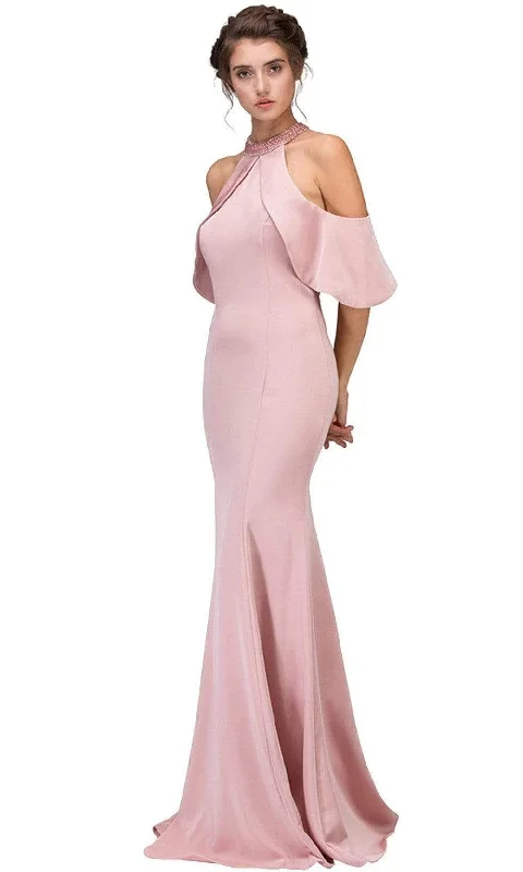 Formal dresses with geometric patterns and metallic accents for a modern formal affairEureka Fashion - Embellished High Halter Satin Sheath Evening Dress Formal dresses with geometric patterns and metallic accents for a modern formal affairEureka Fashion - Embellished High Halter Satin Sheath Evening Dress