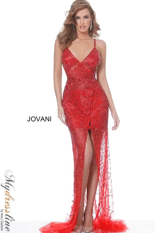 Prom dresses with side - slit pockets and solid - color fabrics for a practical and stylish formal lookJovani 02498 Prom dresses with side - slit pockets and solid - color fabrics for a practical and stylish formal lookJovani 02498