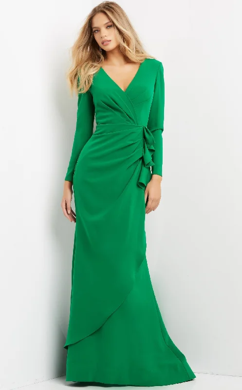 Prom dresses with geometric - cutout sleeves and flowing chiffon fabrics for a modern and airy lookJovani 06995 Dress
