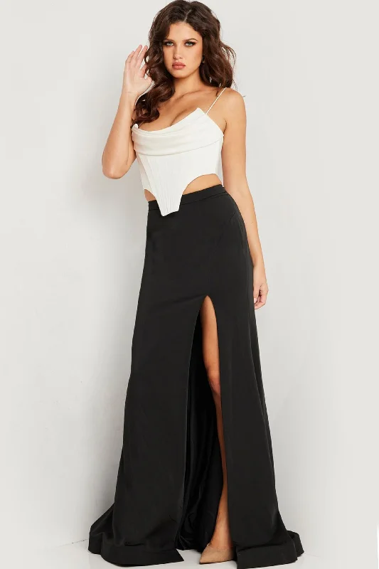 Bodycon dress for a date night​Jovani 37234 Long Formal Prom Two Piece Dress