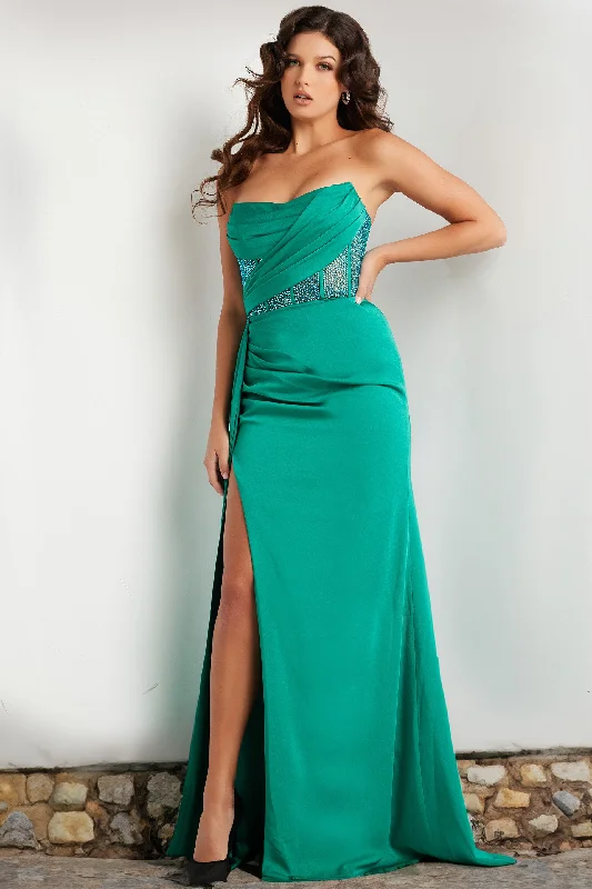 Bodycon dress in a geometric pattern​Jovani 38330 Prom Formal Evening Long Gown