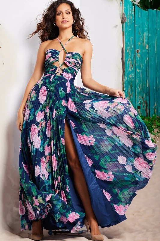 Bodycon dress with a cold - shoulder designJovani 38638 Prom Long Floral Formal Dress Bodycon dress with a cold - shoulder designJovani 38638 Prom Long Floral Formal Dress