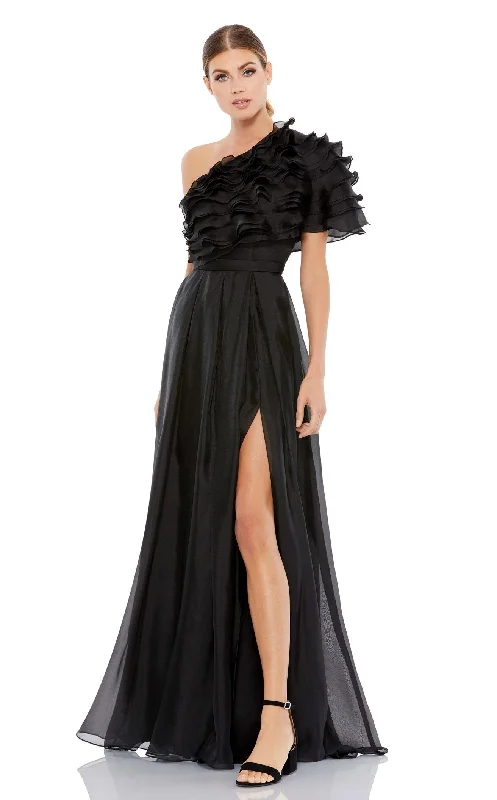 Prom dresses with gathered skirts and crystal - encrusted belts for a luxurious promMac Duggal 26527 Dress Prom dresses with gathered skirts and crystal - encrusted belts for a luxurious promMac Duggal 26527 Dress