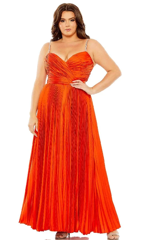 Sequined formal dresses with open backs for a sexy prom styleMac Duggal 77008 - Sleeveless Pleated Gown Sequined formal dresses with open backs for a sexy prom styleMac Duggal 77008 - Sleeveless Pleated Gown