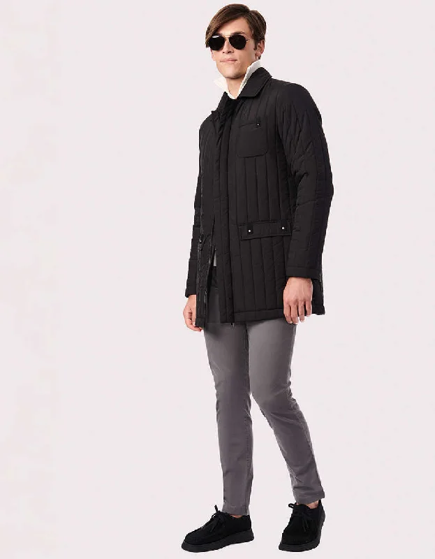 Shearling - lined women's leather coats for ultimate warmth and luxuryMen's Eco Puffer Jacket Shearling - lined women's leather coats for ultimate warmth and luxuryMen's Eco Puffer Jacket