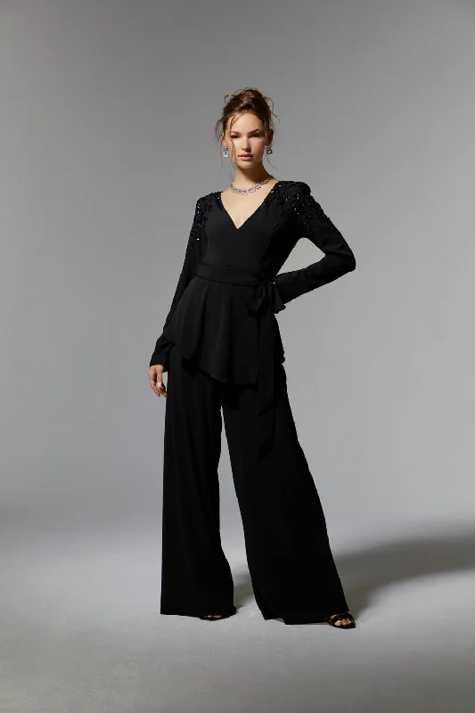 Bodycon dress with a bow accentMGNY Madeline Gardner New York 72911 Long Sleeve Formal Beaded Pant Suit Bodycon dress with a bow accentMGNY Madeline Gardner New York 72911 Long Sleeve Formal Beaded Pant Suit