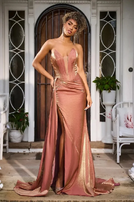 Bodycon dress with a high - low hem for a trendy lookPortia and Scarlett PS24634E Long Prom Dress Bodycon dress with a high - low hem for a trendy lookPortia and Scarlett PS24634E Long Prom Dress