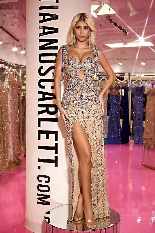 Bodycon dress for a cocktail partyPortia and Scarlett PS24864C Formal Long Beaded Dress Bodycon dress for a cocktail partyPortia and Scarlett PS24864C Formal Long Beaded Dress
