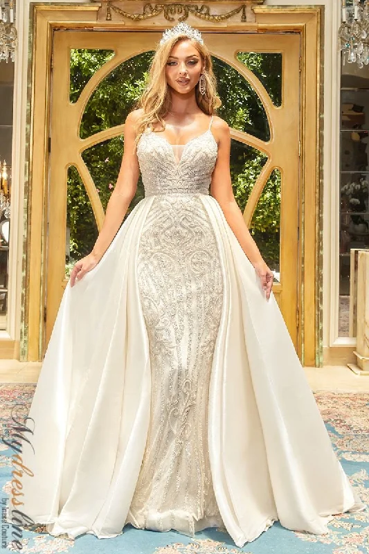 Formal dresses with gathered bodices and wide - leg skirts for a comfortable and stylish silhouettePortia & Scarlett PS22901 Formal dresses with gathered bodices and wide - leg skirts for a comfortable and stylish silhouettePortia & Scarlett PS22901