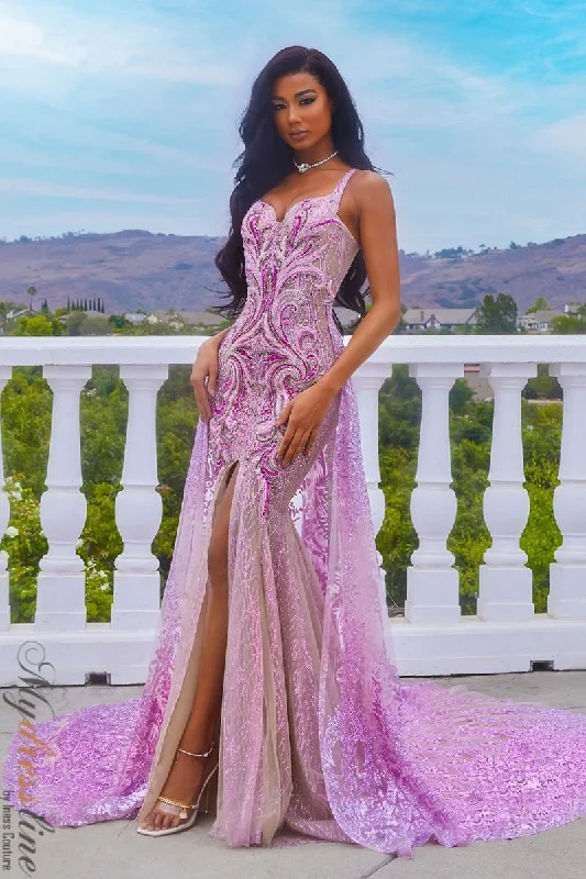 Prom dresses with ruched bodices and organza sleeves for a romantic lookPortia & Scarlett PS22958 Prom dresses with ruched bodices and organza sleeves for a romantic lookPortia & Scarlett PS22958