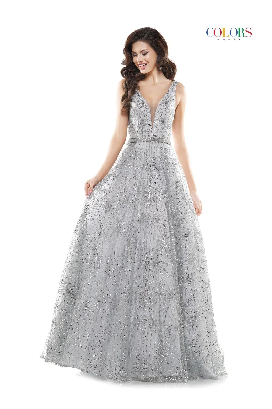 Bodycon dress with a scalloped edge​Colors G942 Silver 22 Sale