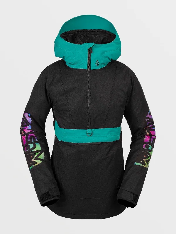 Women's reversible down coats with two - tone designs for versatile stylingWomens Ashfield Pullover - Black Women's reversible down coats with two - tone designs for versatile stylingWomens Ashfield Pullover - Black