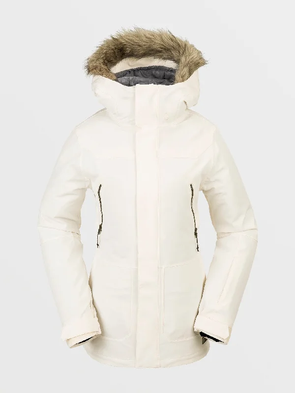 Hooded women's puffer coats in neon colors for high - visibility sportsWomens Shadow Insulated Jacket - Moonbeam