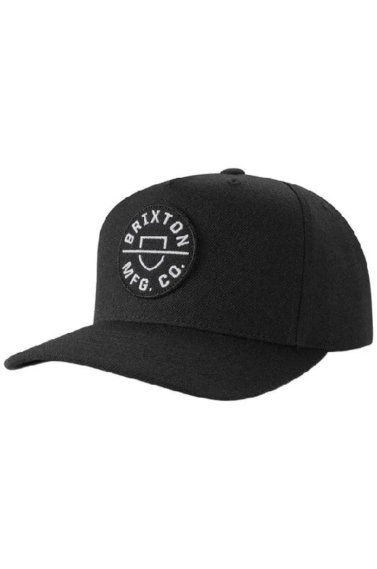 Floral Printed Women Long Sleeve Top for a Romantic LookCrest Snapback C MP - Black