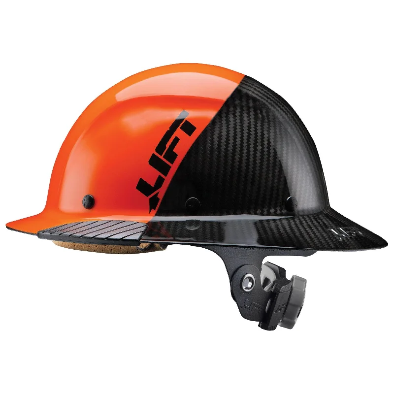 Cropped Women Long Sleeve Top to Pair with High - Waisted BottomsDAX FIFTY50 Carbon Fiber Hardhat - Orange / Black Cropped Women Long Sleeve Top to Pair with High - Waisted BottomsDAX FIFTY50 Carbon Fiber Hardhat - Orange / Black