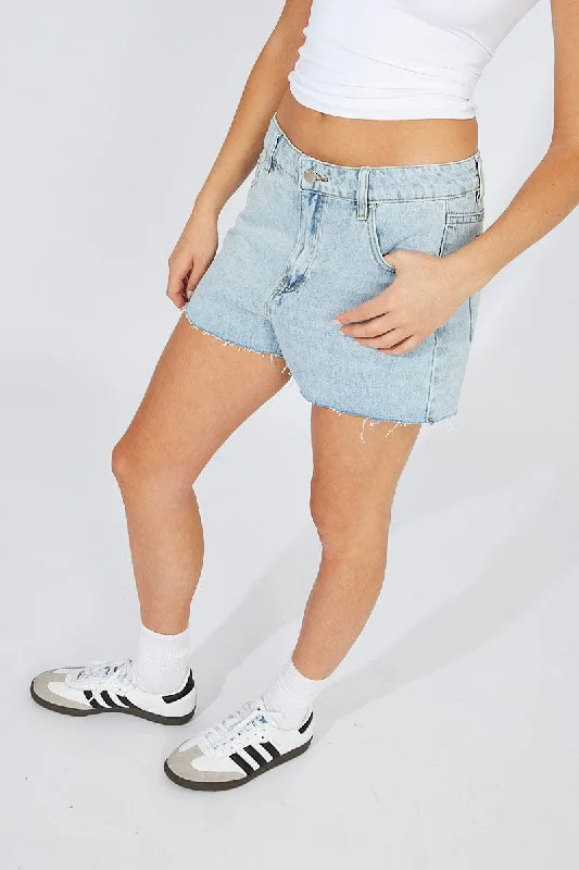 Twill Women Shorts with a Smooth Texture and DurabilityDenim Mom Denim Shorts High Rise Twill Women Shorts with a Smooth Texture and DurabilityDenim Mom Denim Shorts High Rise