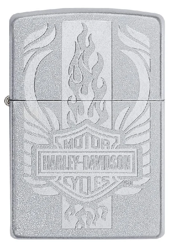 Pocket - Equipped Women Long Sleeve Top for Added FunctionalityHarley-Davidson® Engraved Lighter Pocket - Equipped Women Long Sleeve Top for Added FunctionalityHarley-Davidson® Engraved Lighter