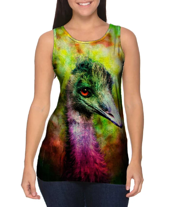 One - Shoulder Women's Rayon Blend Tank Tops for a Flowy LookIndie Emu