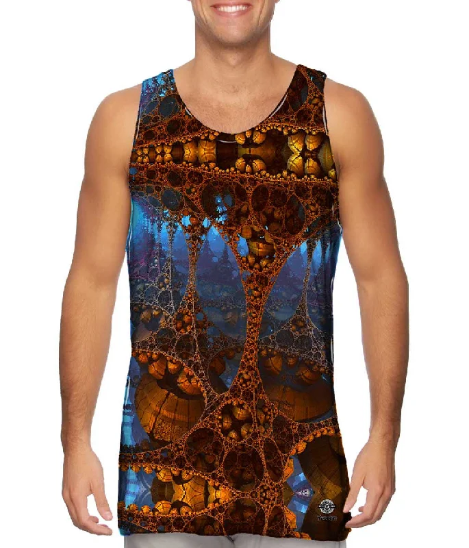 Women's Sleeveless Ribbed Tank Tops for a Trendy LookInfinity Future Fractal