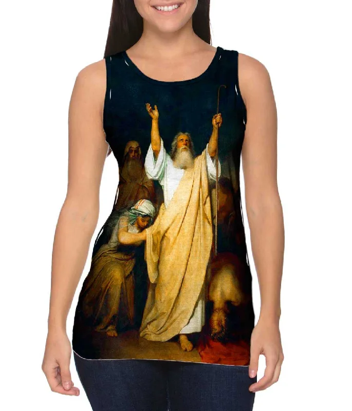Plus Size Women's Criss - Cross Back Tank Tops in Neon ColorsIvan Kramskoy - "Prayer Of Moses After The Israelites Go Through The Red Sea" (1861) Plus Size Women's Criss - Cross Back Tank Tops in Neon ColorsIvan Kramskoy - "Prayer Of Moses After The Israelites Go Through The Red Sea" (1861)
