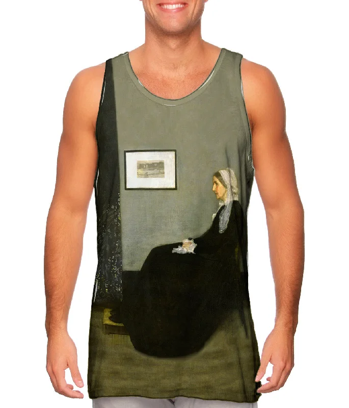 Crew Neck Women's Sustainable Tank Tops Made from Recycled MaterialsJames Abbott Whistler - "Whistlers Mother" (1871) Crew Neck Women's Sustainable Tank Tops Made from Recycled MaterialsJames Abbott Whistler - "Whistlers Mother" (1871)