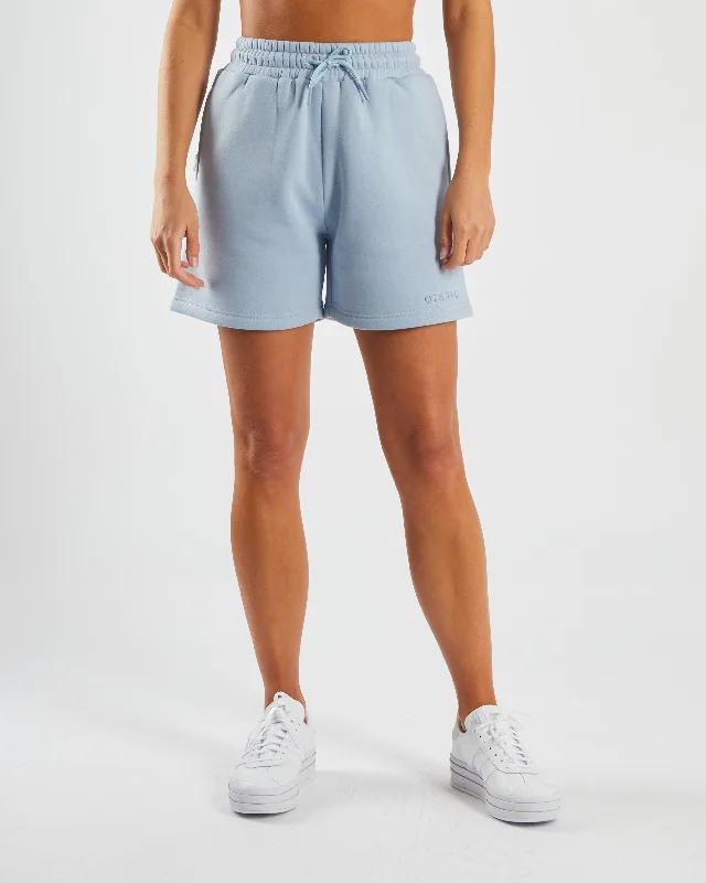 Ruffled Hem Women Shorts to Add a Feminine TouchZelma Short Icy Blue